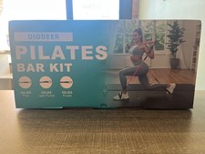 Pilates Bar Kit -Resistance Bands, Pilates bar, door anchor, bands, ab wheel