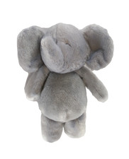 Child of Mine Carters Gray Elephant Plush Rattle 8 Inch Stuffed Animal 2015 -EUC