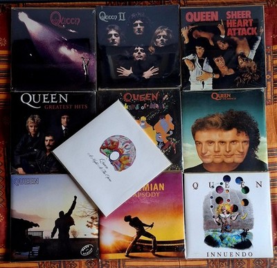 Queen Lp Italy Virgin Gazzetta/ Corriere 2023 Set Sealed! ( 4 Lp sind doppelt )