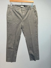 VINCE Chinos Classic Coin Pocket Ankle Pants Women  s Size 12 Gray Sage