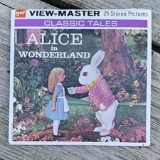 Alice in Wonderland Viewmaster 3-Reel Pack with Booklet