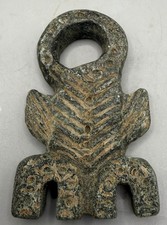 Ancient Bactrian Chlorite Stone Scorpions Sculpture Pendant 1000 BC CENTRAL ASIA