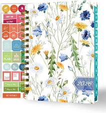 2026 Planner, Daily Weekly Monthly Planner, 2026 Calendar Planner (Jan 2026 - De