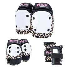 187 KILLER PADS Moxi Skate Knee Pads, Elbow Pads, and Wrist Guards, Six Piece...