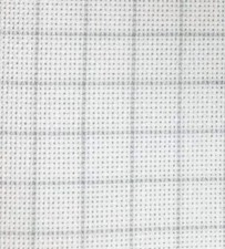 Zweigart 20 count White Aida easy count pre-gridded cross stitch embroidery