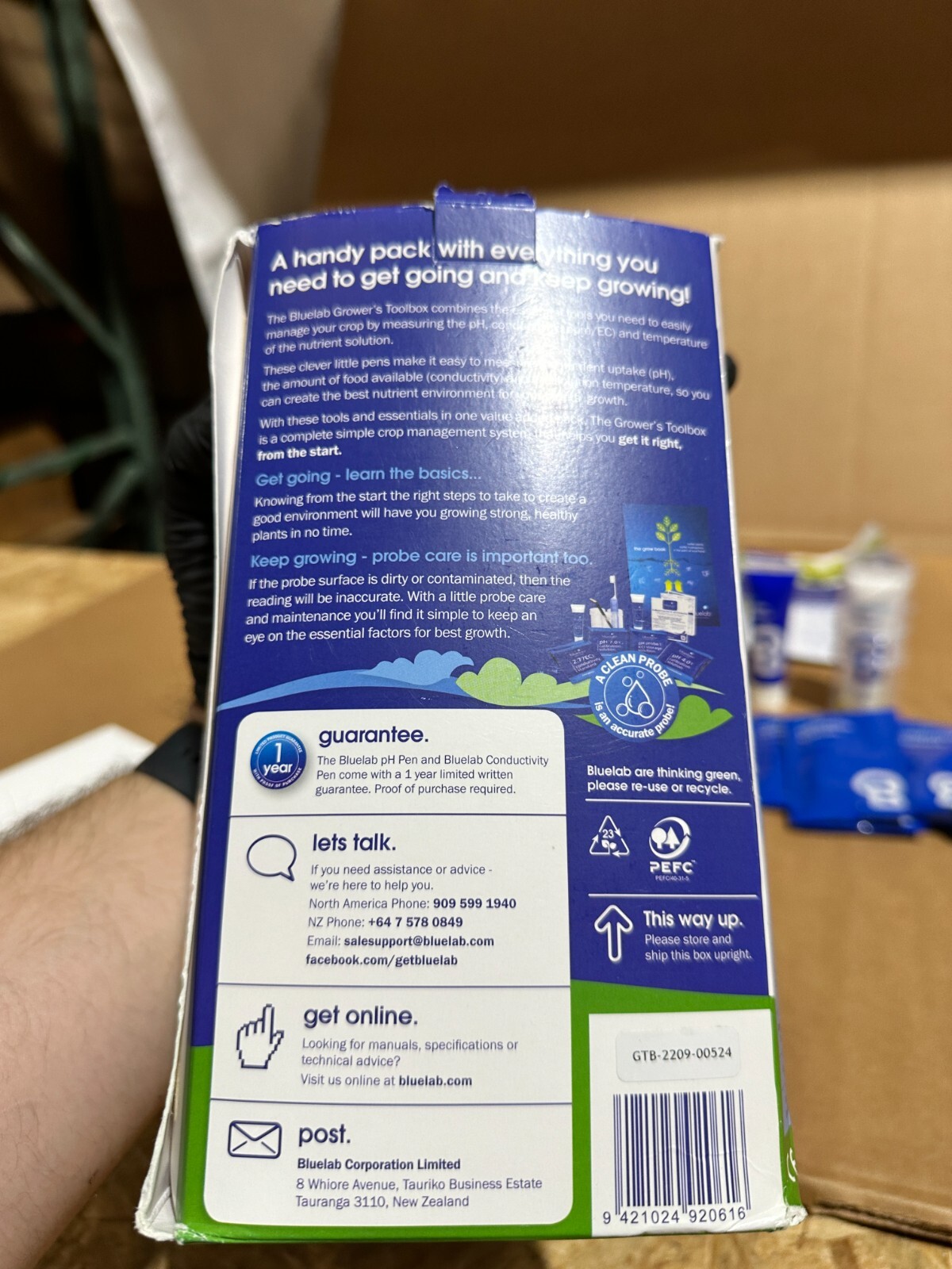 Bluelab PENGTB Grower's Toolbox with pH Pen, Conductivity Pen and Probe Care