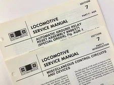 Control Circuits Devices Locomotive Service Manual SD40-2 1983 EMD AA245