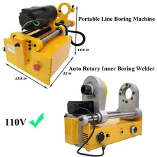 Electric Boring Welding Machine Bore Welder Servo Line Boring Machine 110V XDT50