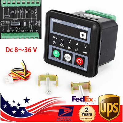 New DC20D MKII Genset Controller Module for Gasoline Engine Generator