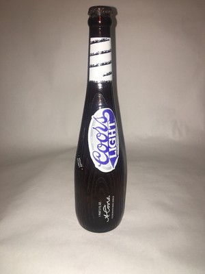 Vintage Limited Edition Coors Light Baseball Bat Bottles Empty With Cap Ebay