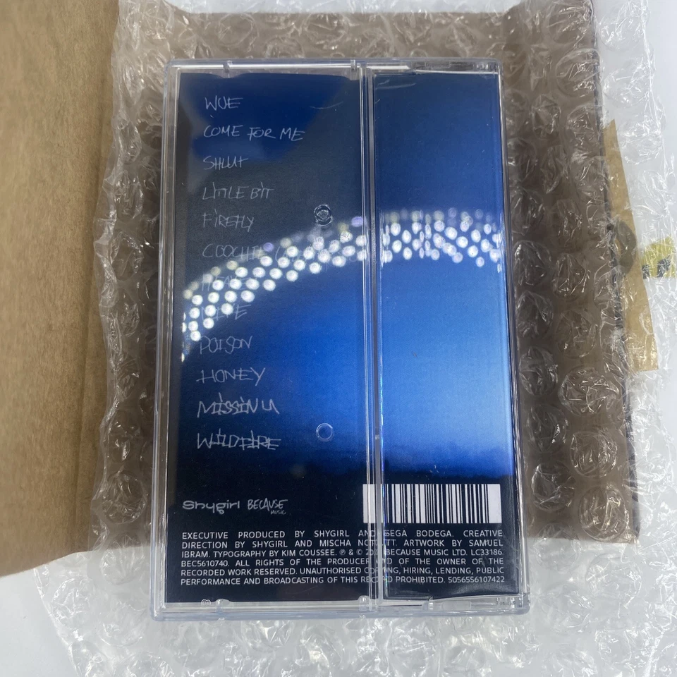 Shygirl Nymph Exclusive Resident Clear Cassette Tape 1/300 Edition - Image 3 of 4