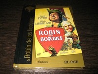 Robin DE LOS Bosques DVD + Buch Errol Flynn Olivia DE Havilland Versiegelt NEU