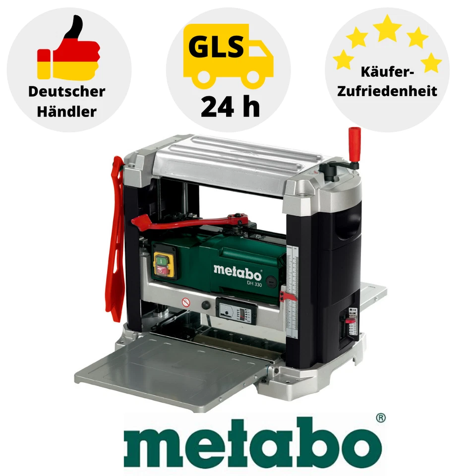 Metabo Dickenhobel DH 330 Hobelmaschine 1800Watt Baustellenhobel Hobel - Bild 2 von 4