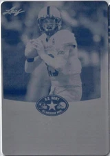2013 MAX BROWNE Leaf US Army All-American Rookie Press Plate USC 1/1