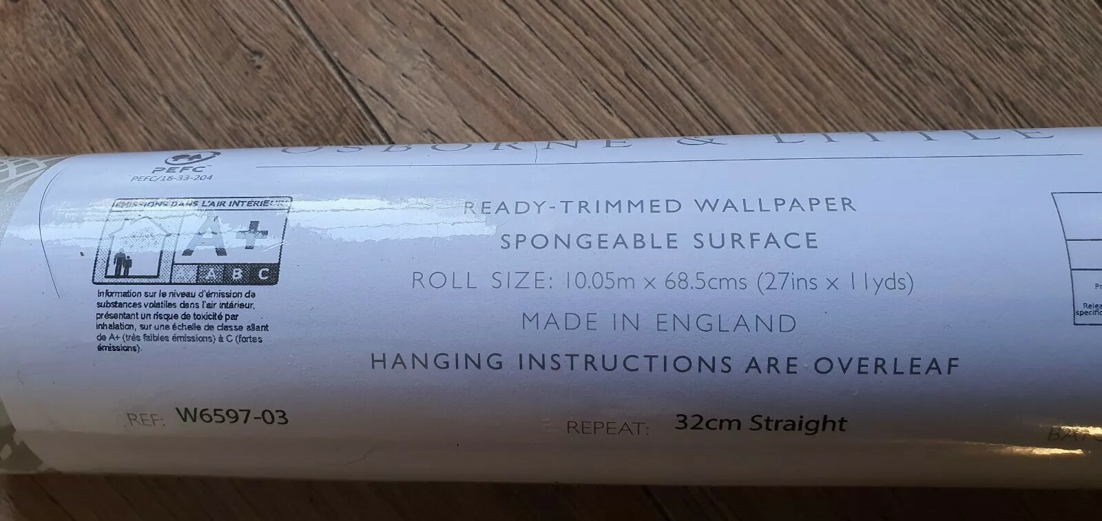 Osborne and Little Wallpapers Peacock W659703...UNOPENED ONE ROLL RRP