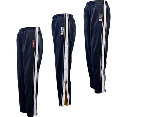 Reha Hose Herren Mit Seitlichen Knöpfen - Jogginghose Warm Gefüttert