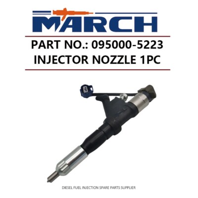 Diesel Fuel Injector 095000-5223 23670-E0341 for Hino E13C Fiat Ducato 2.2L