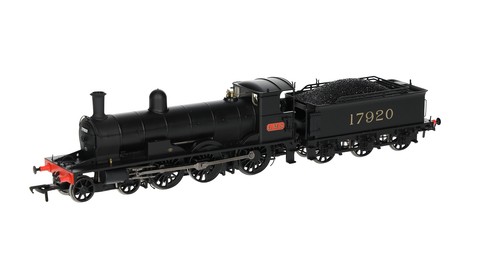 914004 Rapido Trains Spur O Nr. 17920 LMS ungefüttert schwarz (früh) Jones Goods | Zustand: New