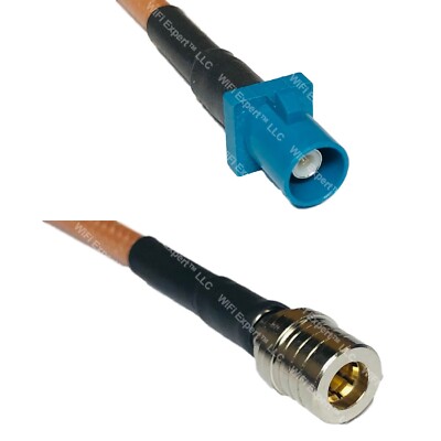RG400 Fakra Z Male to QMA MALE RF Cable FAST-SHIP LOT