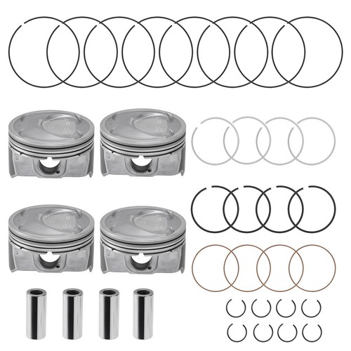 Engine Piston w/ Rings Kit Fit For 1119 Kia Sorento Optima Hyundai Sonata 2.4L eBay