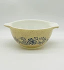 Pyrex Homestead Cinderella #441 Nesting Mixing Batter Bowl Tan Brown Speckled
