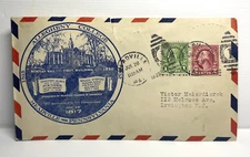 Allegheny College July 1932 115th Commencement Event Envelope Canceled Cover