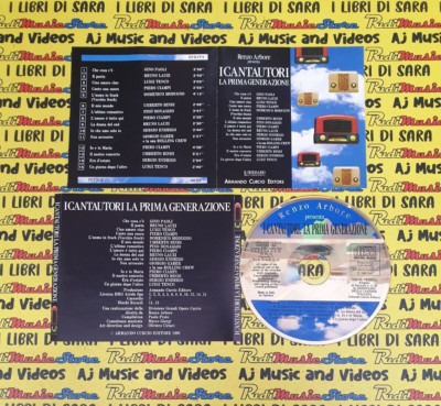 CD*RENZO ARBORE CANTAUTORI LA PRIMA GENERAZIONE PAOLI LAUZI TENCO*ENDRIGO (C65)