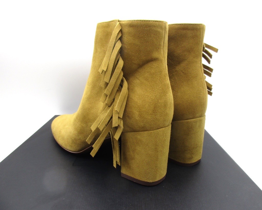 Stivaletti stivaletti Yves Saint Laurent bambino 70 frange zip 38 5 8 5