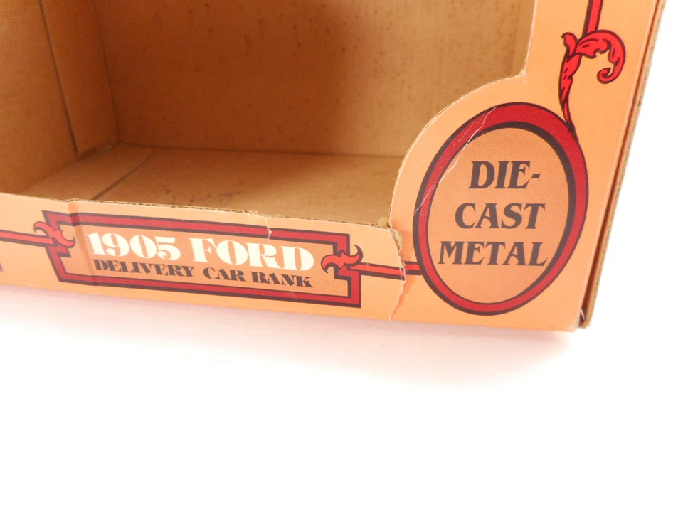 BOX For Ertl 1905 Ford Delivery Car Bank Montgomery Ward #9230 NO TOY, BOX ONLY - Image 3 of 4