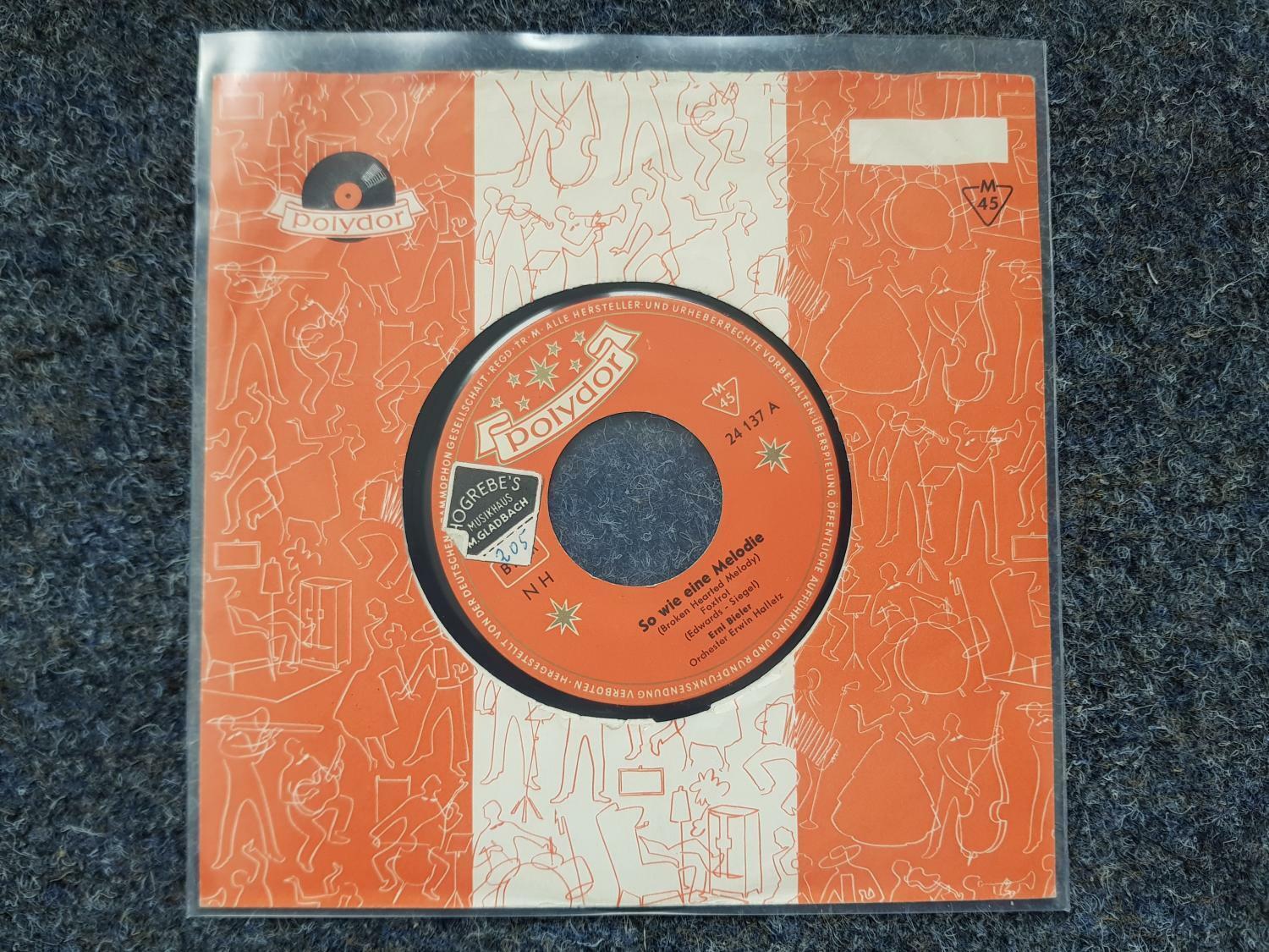 7"" Single Vinyl Erni Bieler - So wie eine Melodie