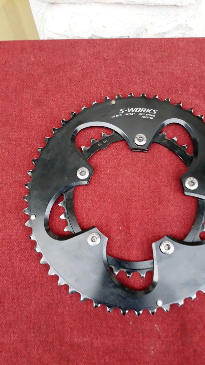 Specialized S-Works S-Works Chainrings 52/36 Rings 110 BCD Specialized S-Works S-Works Chainrings 52/36 Rings 110 BCD