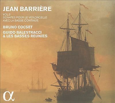 Jean Barriere : Jean Barrière: Sonates Pour Le Violoncelle Avec La Basse - Picture 1 of 1