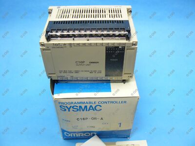 Omron C16P-OR-A Sysmac Expansion I/O Unit 16 Relay Outputs 100-240VAC 1 Year New