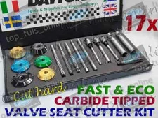 Volkswagen Air cooled Heads Valve Seat Cutter Kit 3 Angle Cut 30-45-75 Degree