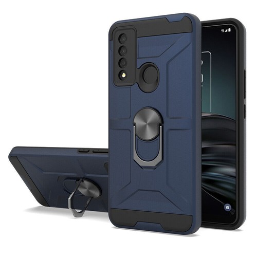 For TCL 20 XE 5G Case/Shockproof Armor Ring Rugged Hybrid KickStand Phone Cover - Photo 14 sur 15