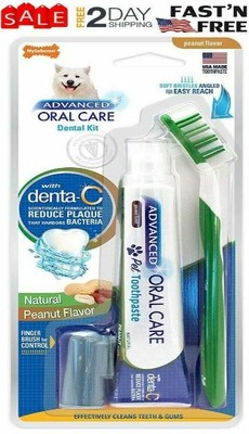 dog toothbrush and toothpaste ebay