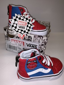 vans spiderman niño