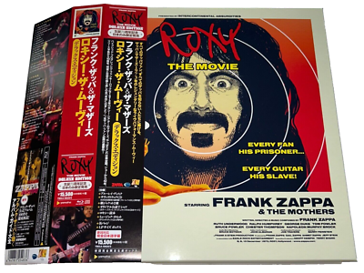 Frank Zappa Mothers ROXY THE MOVIE Box Set Blu-ray +CD +Cassette +