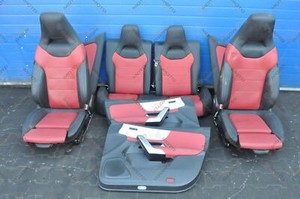 MERCEDES CLA C118 W118 Tür Panel Innenausstattung Sitze Leder Rücksitz