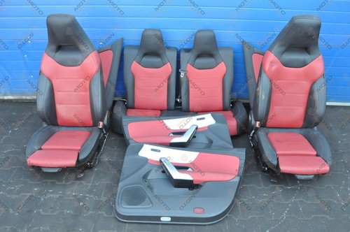 MERCEDES CLA C118 W118 Tür Panel Innenausstattung Sitze Leder Rücksitz