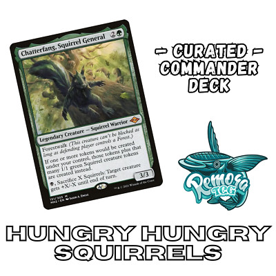 Chatterfang, Eichhörnchen General | Eichhörnchen Stamm Custom Commander Deck | EDH Deck