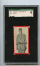 1910 T210 Old Mill Smith Augusta Tourists ⭐️💥🎯 SGC Graded 3