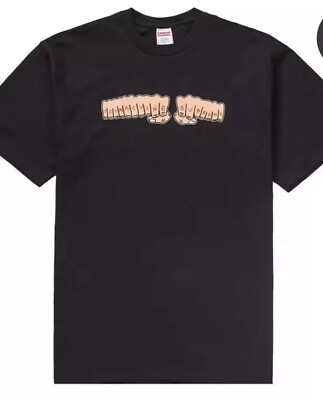 Supreme Toy Machine Fist Tee Black Medium Brand New In Bag!!