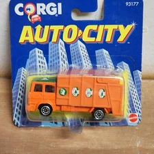 Corgi Classics Auto City 93177 Garbage Truck 1:64 Scale Die-Cast Car Matel