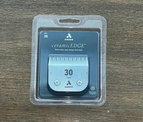 Andis ceramicEDGE Size 30 Pet Clipper Blade Factory Sealed NEW