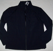 NWT Pendleton SOLID NAVY BLUE SPORTSMAN Zip Windbreaker Jacket Men's S Hooded