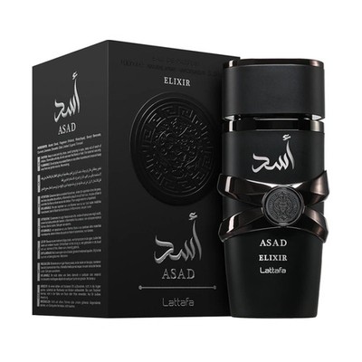 Lattafa Asad Elixir Eau de Parfum / Starker, orientalischer Männerduft mit holzi