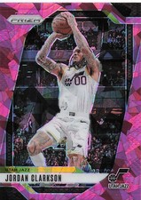 2024-25 Panini Prizm #3 Jordan Clarkson Prizms Pink Ice