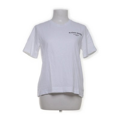 Björn Borg, T-shirt, Größe: M, Weiß, Baumwolle, Print, Damen #aPH