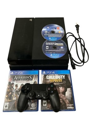 Sony PlayStation 4 PS4 500GB Console Gaming System CUH-1001A  W/Controller Games